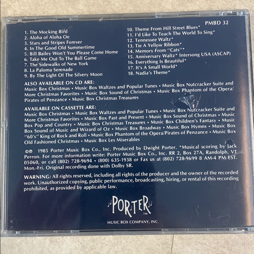 Porter CDs - Picture 2 of 4